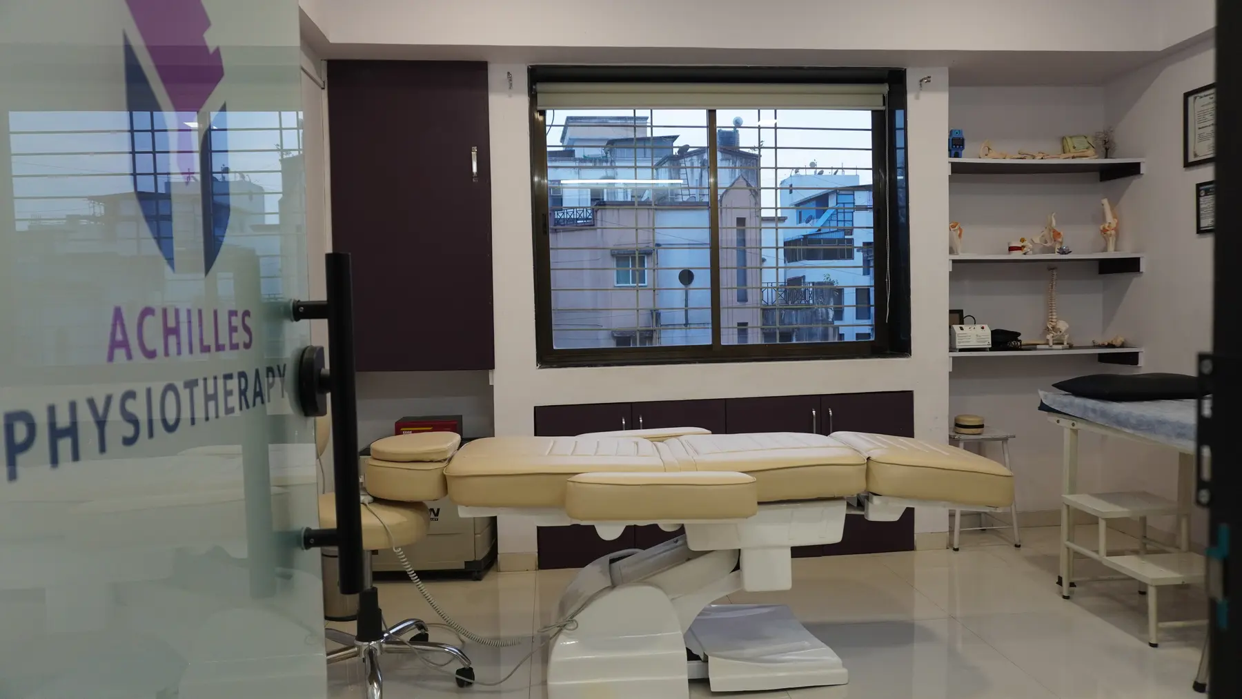Rehabilitation treatment space at Achilles Physiotherapy
