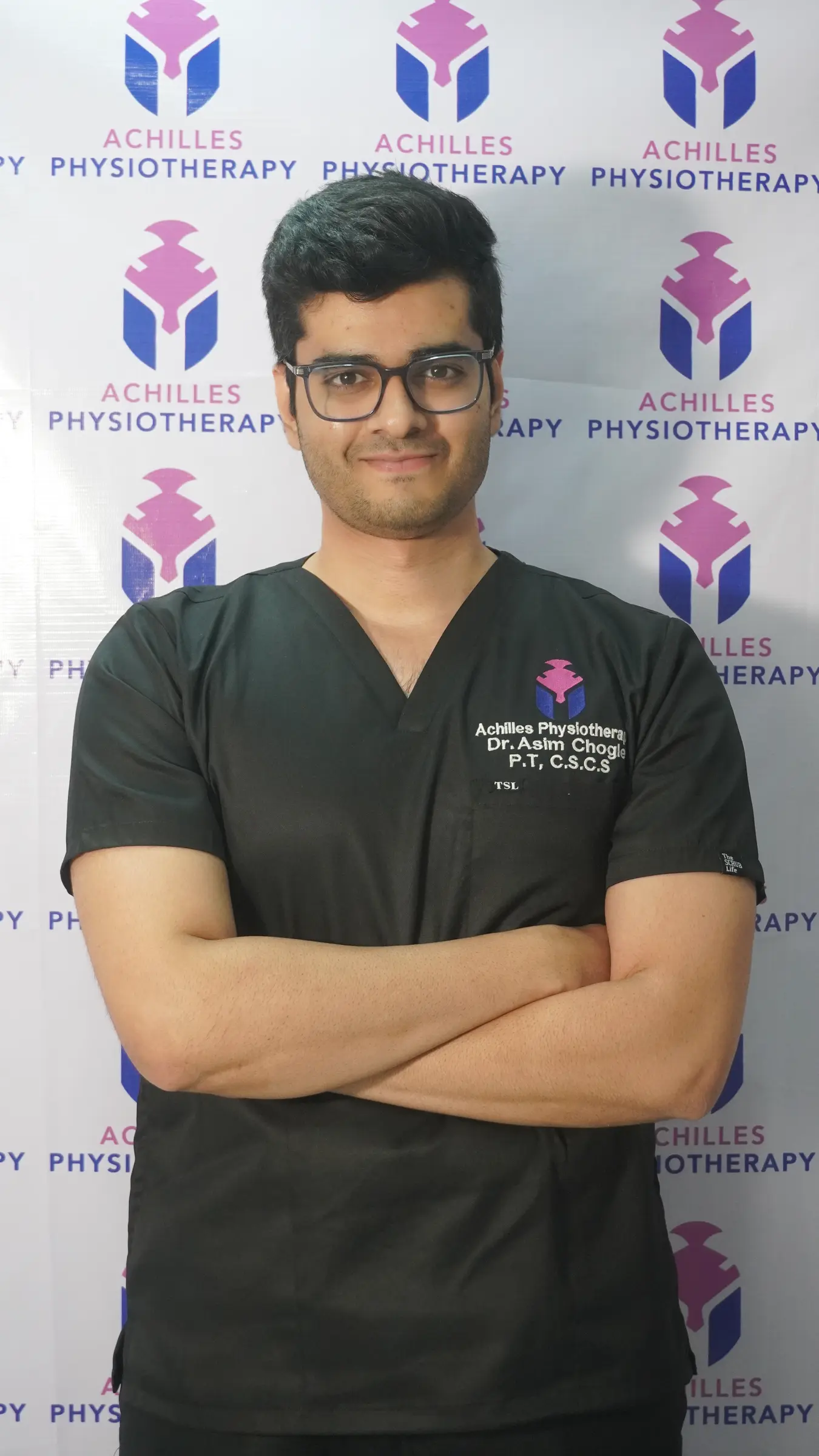 Dr Asim Chogle, physiotherapist and founder of Achilles Physiotherapy
